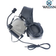 Headset Comt. II tactical style OLIVE DRAB wadsn (wz184-od)