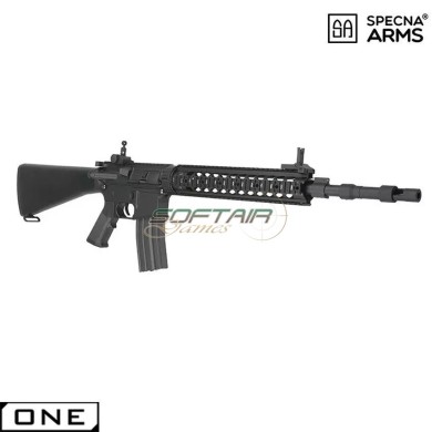 Fucile elettrico SA-B16 MK12 MOD I calcio fisso NERO one™ carbine replica specna arms® (spe-01-008096)