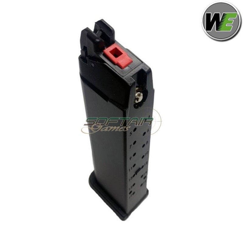 GAS magazine 24bb BLACK for pistol GLK. & GALAXY we (we-032544/carxgx1) GAS magazine 24bb BLACK for pistol GLK. & GALAXY we (we-032544/carxgx1)
