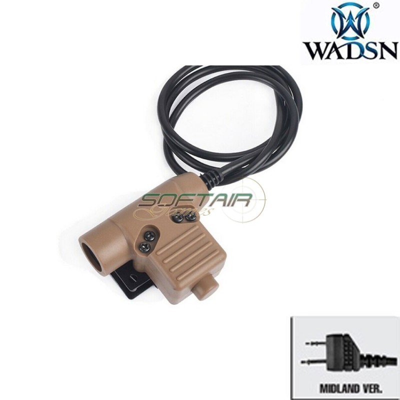 PTT u94 DARK EARTH military standard version per MIDLAND wadsn (wz113-de-mil)