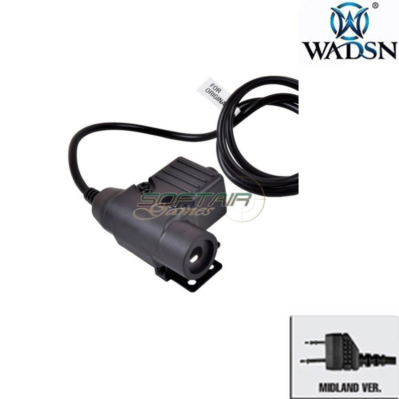 PTT u94 NERO ORIGINAL version per MIDLAND wadsn (wc001-bk-mil)