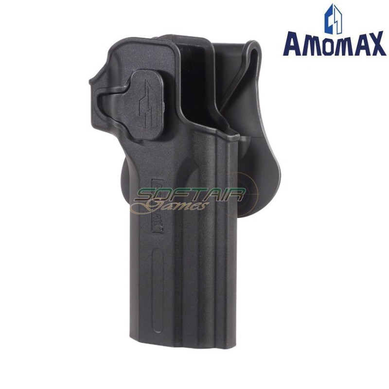 Fondina Rigida NERA Per Pistola DESERT EAGLE Amomax (am-33913)