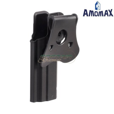 Fondina Rigida NERA Per Pistola DESERT EAGLE Amomax (am-33913)