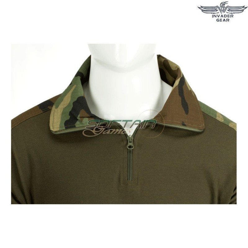 Combat shirt WOODLAND invader gear (ig-cts-wd)