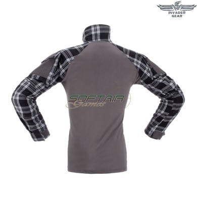 Flannel COMBAT shirt NERA invader gear (ig-fla-bk)