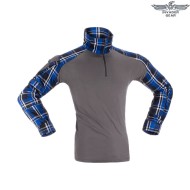 Flannel COMBAT shirt BLUE invader gear (ig-fla-bl) Flannel COMBAT shirt BLUE invader gear (ig-fla-bl)