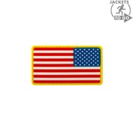 Patch 3d pvc US flag REVERSED color jacket to go (jtg-7304) Patch 3d pvc US flag REVERSED color jacket to go (jtg-7304)