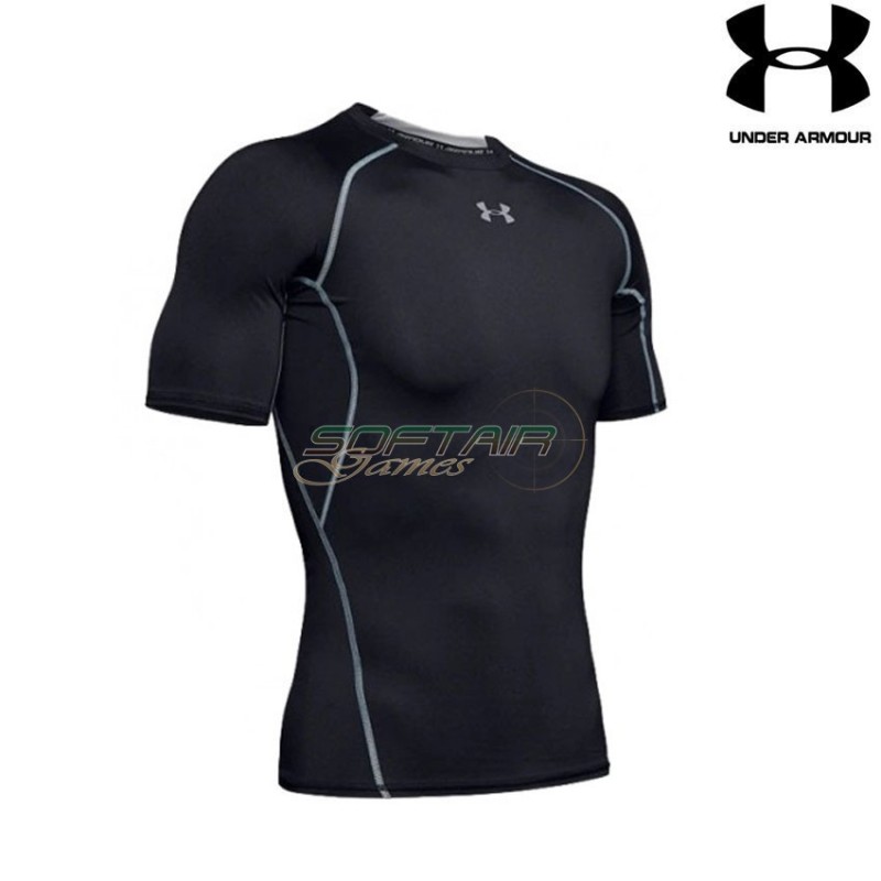 T-shirt heatgear compression tee BLACK under armour® (ua-hg-tee-bk)