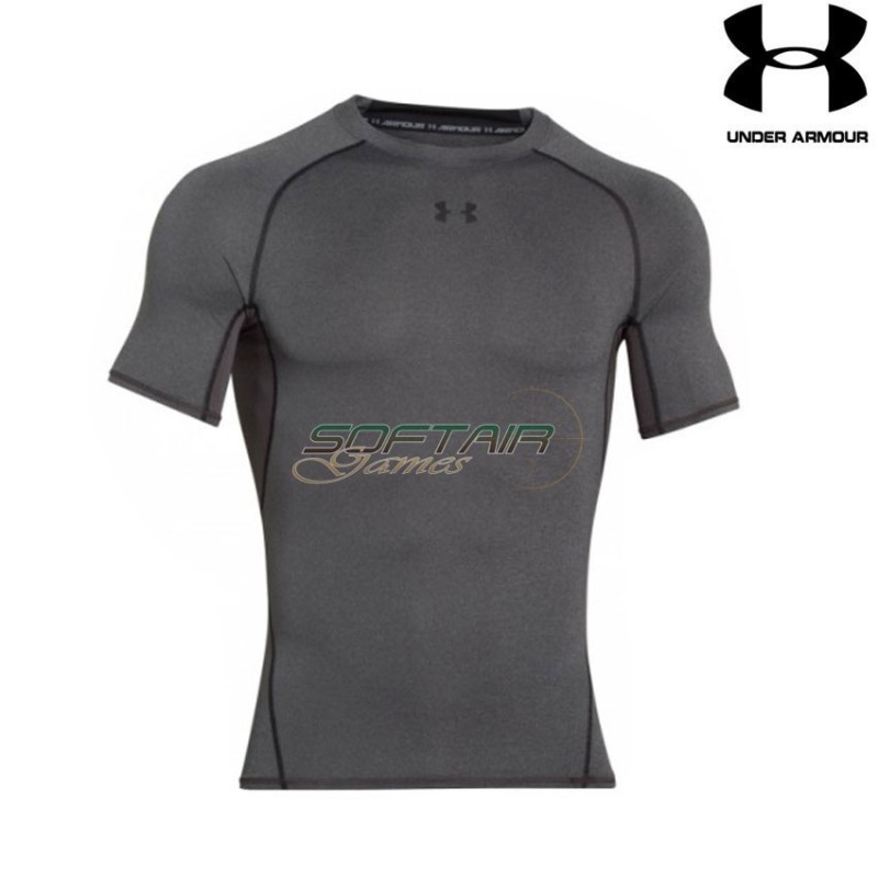 T-shirt heatgear compression tee CARBON HEATHER under armour® (ua-hg-tee-ch)