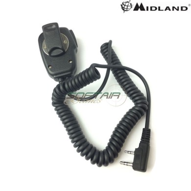 Microfono altoparlante radio per KENWOOD MA22-LK PRO midland (c1542)