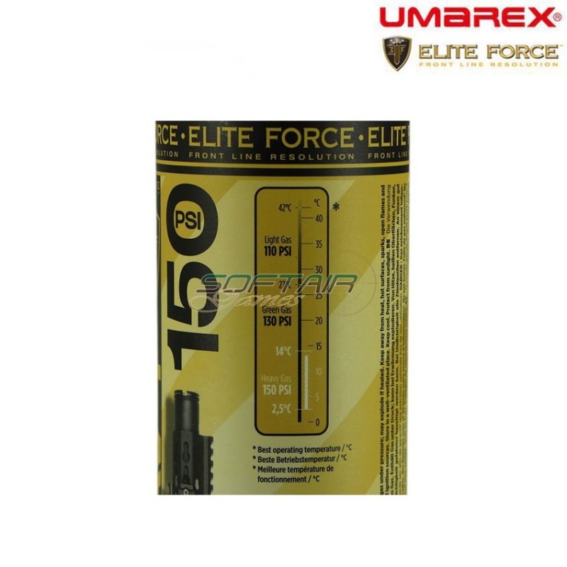 Green Gas 600ml 150 Psi  Elite Force Umarex (um-2.5065)