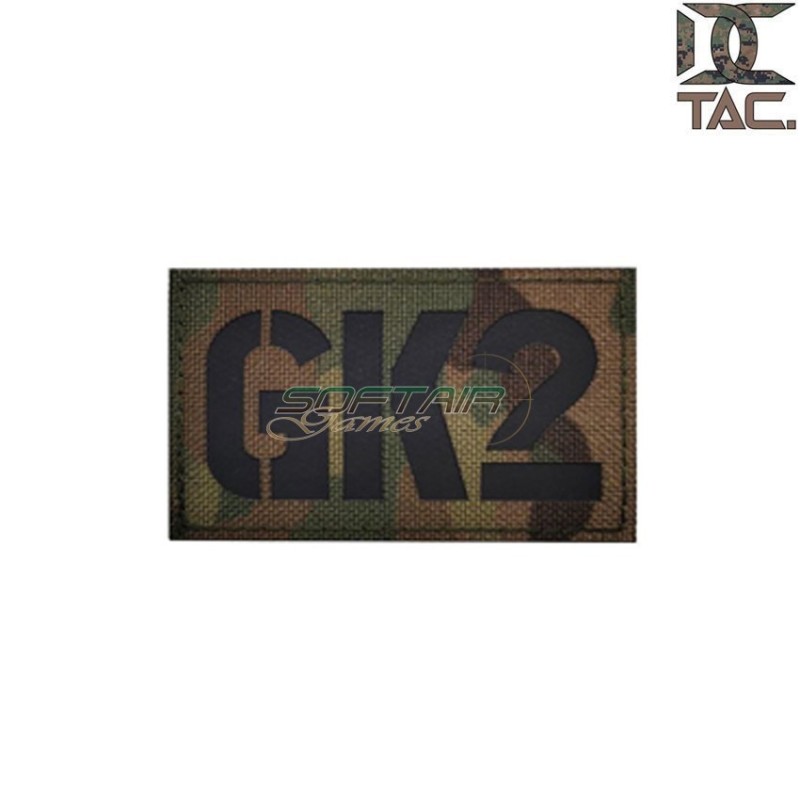 Patch INFRARED Military IR MULTICAM seal team GK2 callsign d.c. tactical (dctac-147-2-mc-ir)