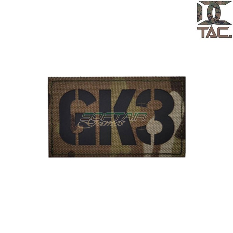 Patch INFRARED Military IR MULTICAM seal team GK3 callsign d.c. tactical (dctac-147-3-mc-ir)
