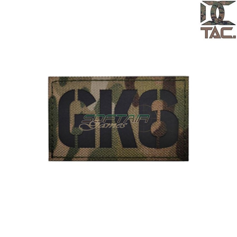 Patch INFRARED Military IR MULTICAM seal team GK6 callsign d.c. tactical (dctac-147-6-mc-ir)