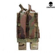 Double Fast Mag Pouch Mp7/thompson/mp40 Multicam Emerson (cod.em6360mc) Double Fast Mag Pouch Mp7/thompson/mp40 Multicam Emerson (cod.em6360mc)
