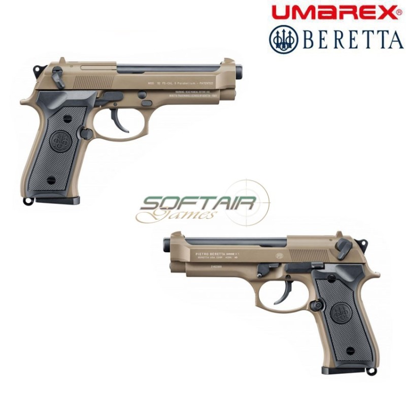GAS pistol beretta MOD. M92 TAN umarex (um-2.6504)