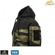 ROGUE Hoodie FullZip Black/US Woodland Helikon-tex® (ht-bl-rhf-po-0103a)