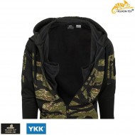 ROGUE Hoodie FullZip Black/US Woodland Helikon-tex® (ht-bl-rhf-po-0103a)