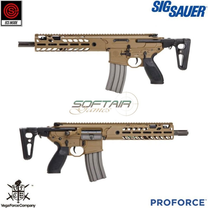 Fucile elettrico sig sauer mcx virtus TAN carbine proforce vfc (air-pf-mcxaeg-tan)