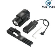 KLESCH K-2P BLACK Under Rail Flashlight w/Strobe and Remote Switch wadsn (wd04050-bk-lo) KLESCH K-2P BLACK Under Rail Flashlight w/Strobe and Remote Switch wadsn (wd04050-bk-lo)
