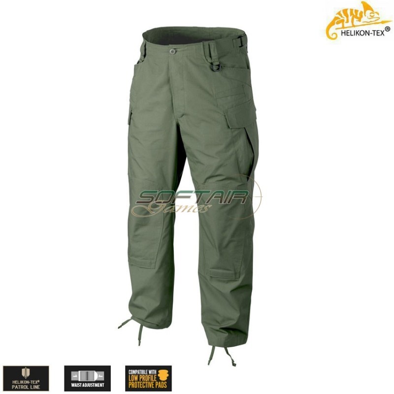 SFU NEXT® Pants PolyCotton Twill OLIVE GREEN Helikon-tex® (ht-sp-sfn-pt-02)