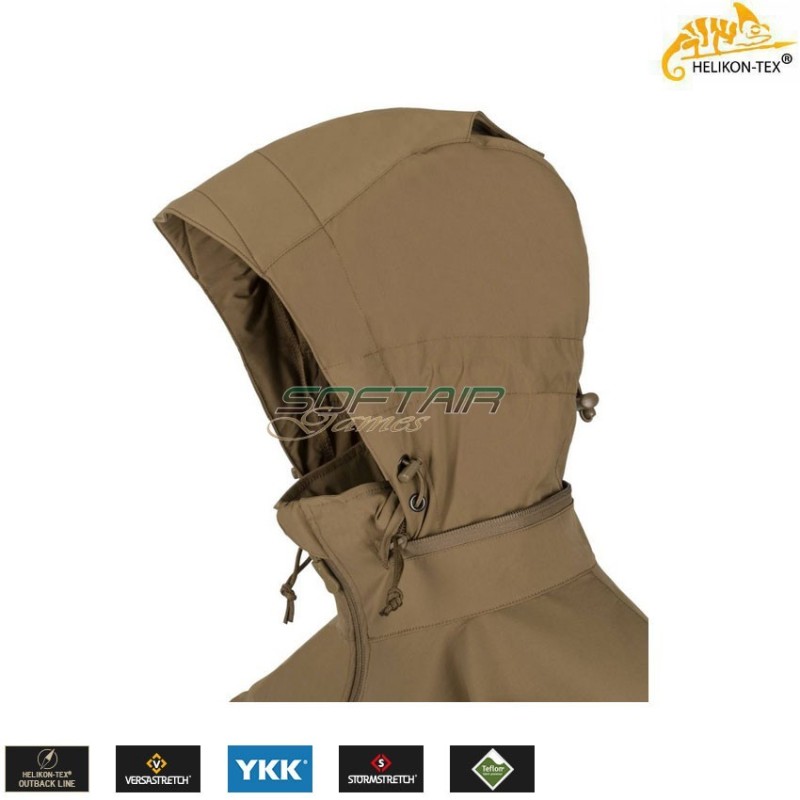 BLIZZARD Jacket® StormStretch® COYOTE Helikon-tex® (ht-ku-blz-nl-12)