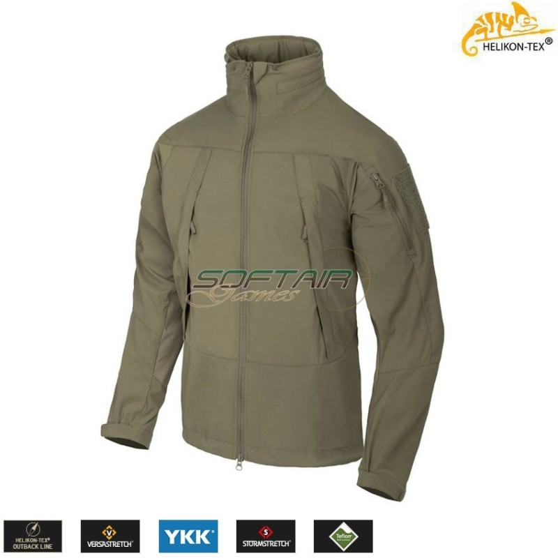 BLIZZARD Jacket® StormStretch® ADAPTIVE GREEN Helikon-tex® (ht-ku-blz-nl-12) BLIZZARD Jacket® StormStretch® ADAPTIVE GREEN Helikon-tex® (ht-ku-blz-nl-12)