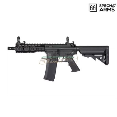 Fucile Elettrico Sa-c12 Assault Replica M4 Short Keymod Black Core™ Specna Arms® (spe-01-035099)