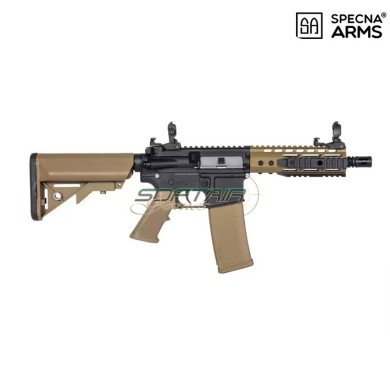 Fucile Elettrico Sa-c12 Assault Replica M4 Short Keymod Two Tone Core™ Specna Arms® (spe-01-035100)