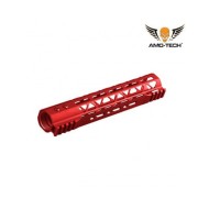 Handguard Aeg Skeletonized Gt Usa Style LC 10" Red Amo-tech® (amt-r134-rd)