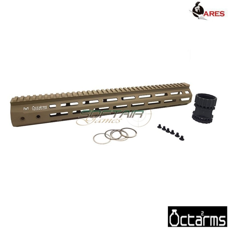 LC System 380mm Handguard Set Dark Earth Octarms Ares (ar-612414)