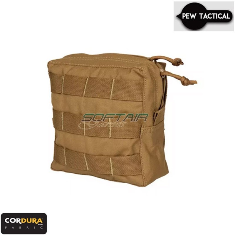 Medium GP Pouch 6x6 COYOTE BROWN pew tactical (pew-19-034010)