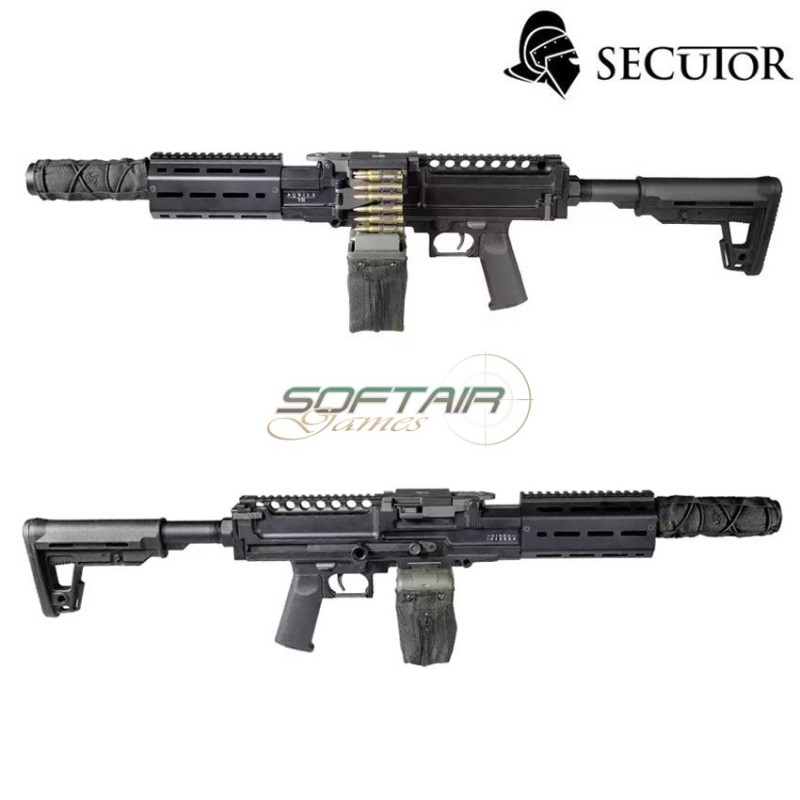 Mitragliatrice elettrica LMG AQUILA VII NERA secutor (sr-saa0001b) Mitragliatrice elettrica LMG AQUILA VII NERA secutor (sr-saa0001b)