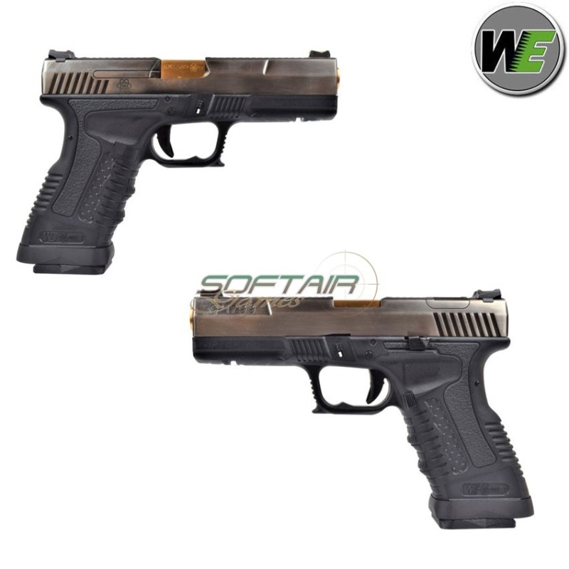 Pistola A Gas Gp1799 Sv/gd/bk We (we-gp1799-3/wgp-3)