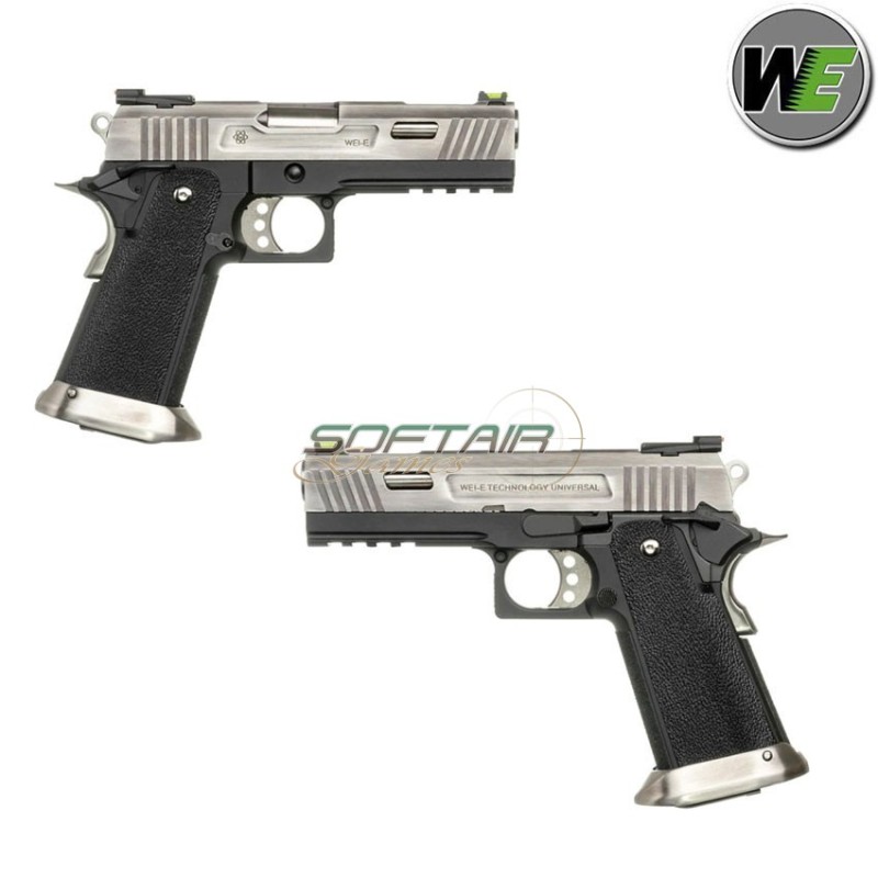 Gas Gbb Pistol Hi-capa 4.3 Force Allosaurus Silver Slide We (we-wh9wet-sv)
