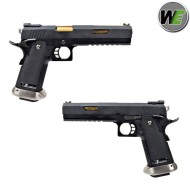 Pistola a gas i.rex hi-capa 6" black + silver barrel we (we-wh18a2-bksv)