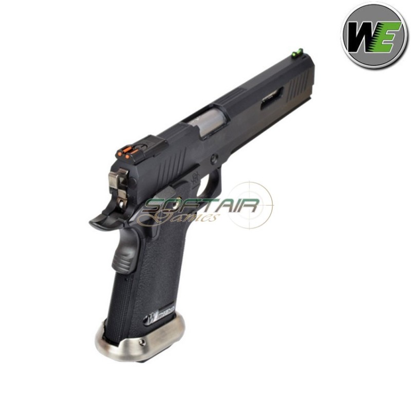 Pistola a gas i.rex hi-capa 6" black + silver barrel we (we-wh18b2-bksv)