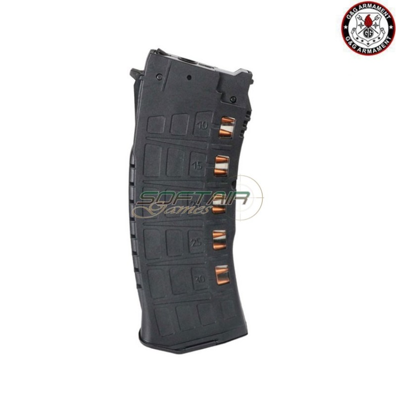 Mid-cap magazine BLACK 120bb for GK12 g&g  (gg-08196) Mid-cap magazine BLACK 120bb for GK12 g&g  (gg-08196)
