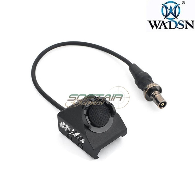 Tactical UT button 20mm rail SF plug remote switch BLACK wadsn (wd07010-bk-lo)