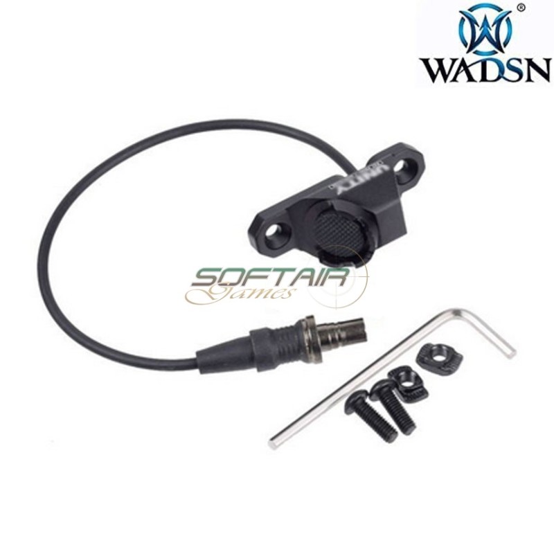 Tactical UT button LC SF plug remote switch NERO wadsn (wd07013-bk-lo)