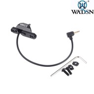 Tactical UT button LC 2.5mm plug remote switch DARK EARTH wadsn (wd07014-de-lo)
