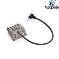 Augmented pressure BLACK switch Crane + SF Plug SOMOGEAR (taps-l3sf-blk)