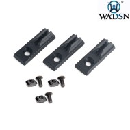 LC Emissary development cable clip set 3pcs DARK EARTH wadsn (wd07008-de)