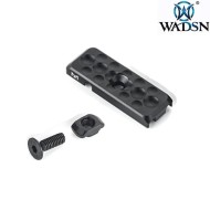 Universal black flashlight holder vega holster (vh-8vp61-bk)