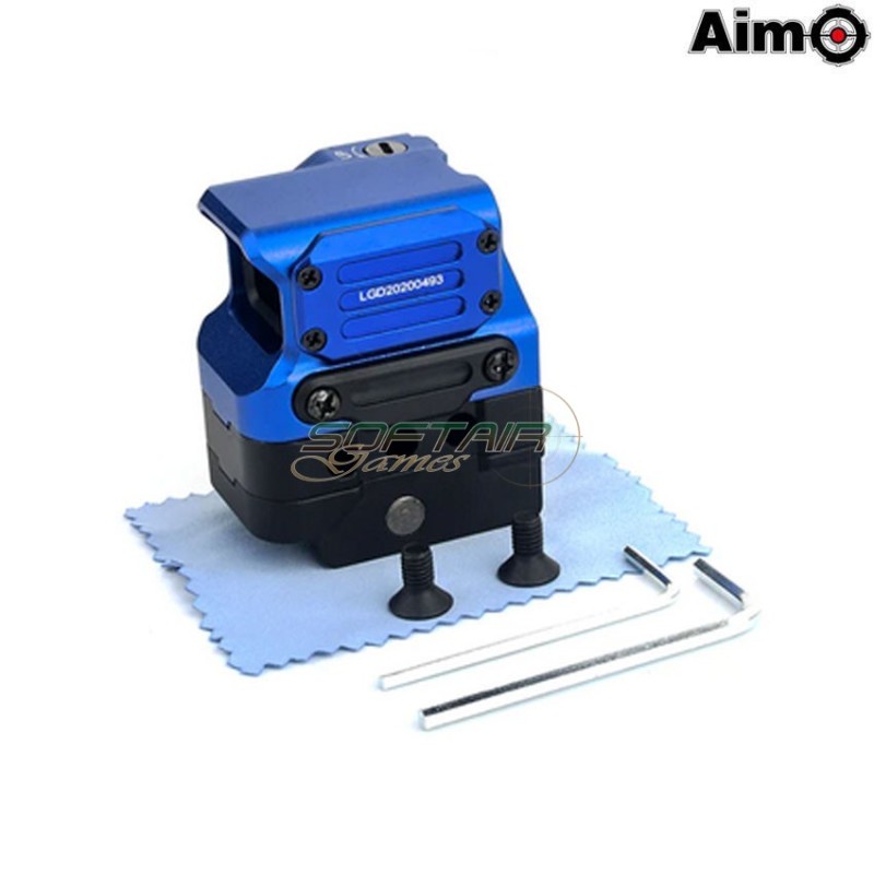 Red dot FC1 holographic sight 2 moa type BLUE aim-o (ao6003-bl)