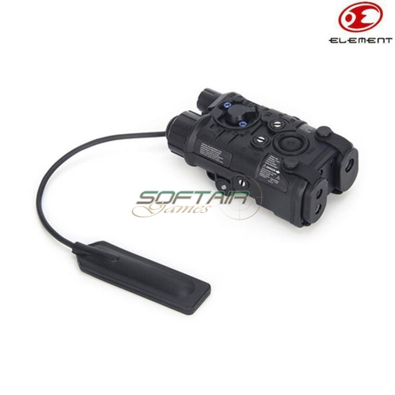 L3-NGAL Red laser/IR/flashlight BLACK conv. version element (el-ex462-bk)