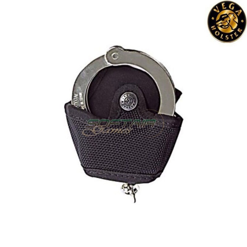 Handcuff holder for belt BLACK vega holster (vh-2p77n-bk)