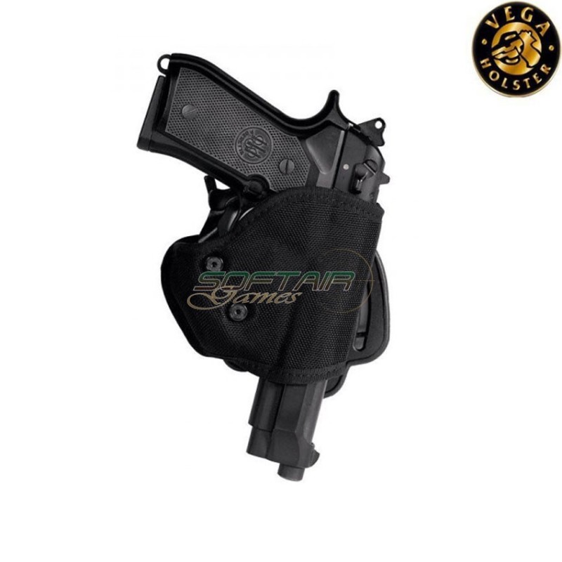 Cordura SN/200 holster BLACK uncovered barrel vega holster (vh-sn200-bk)