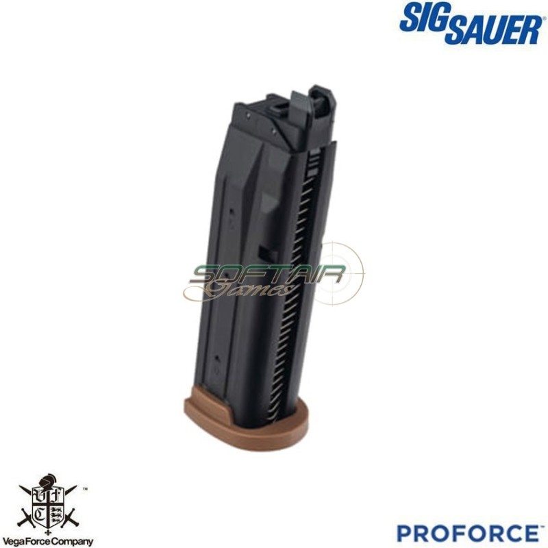 GAS magazine 21bb DARK EARTH for p320 M18 vfc sig sauer (31057)
