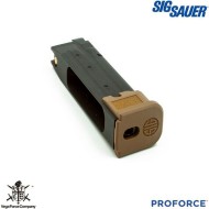 Caricatore CO2 21bb DARK EARTH per P320 M17 VFC Sig Sauer (Sigair08-Tan)